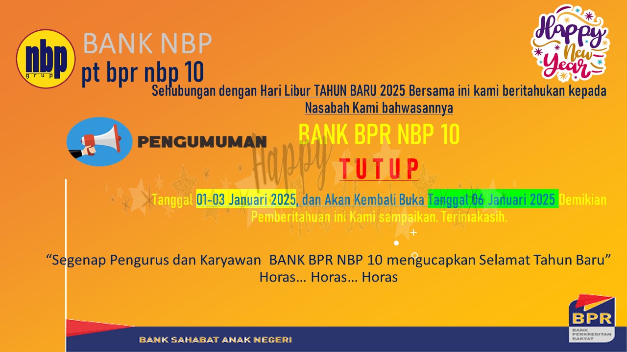 Pengumuman Libur Tahun Baru 2025 Pengumuman Libur Tahun Baru 2025